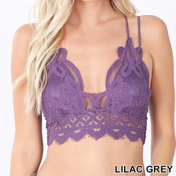 zenana outfitters lace bralette